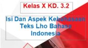 Modul Ajar Bahasa Indonesia Kelas X KD. 3.2