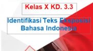 Modul ajar Bahasa Indonesia Kelas X KD. 3.3
